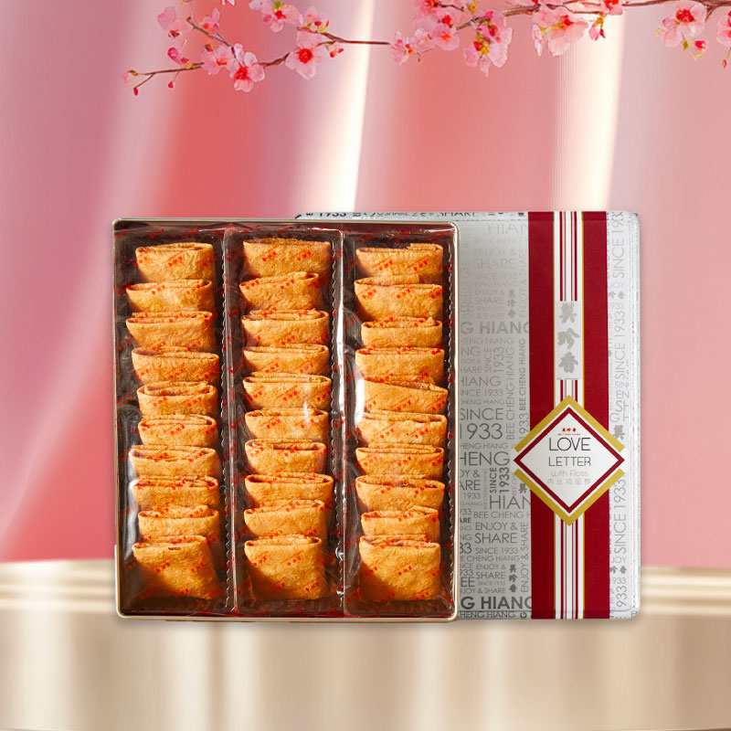 Love Letters with Floss 195g | Bee Cheng Hiang | Asia's Famous Bakkwa