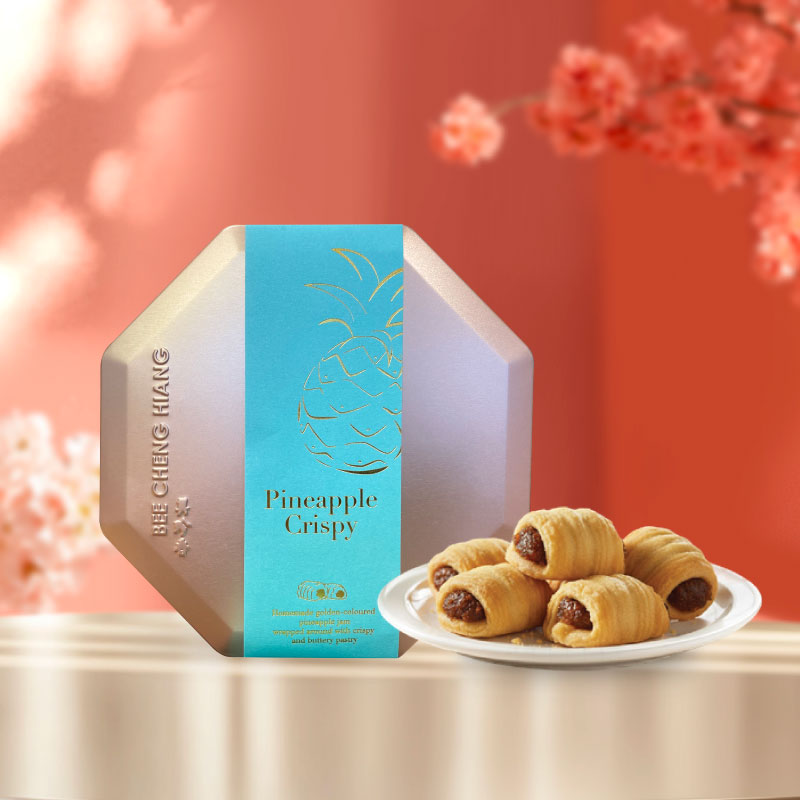 う*み様 Butcher ProductS　GINGKO Pineapple Crispy 160g | Bee Cheng Hiang | Asia's Famous Bakkwa
