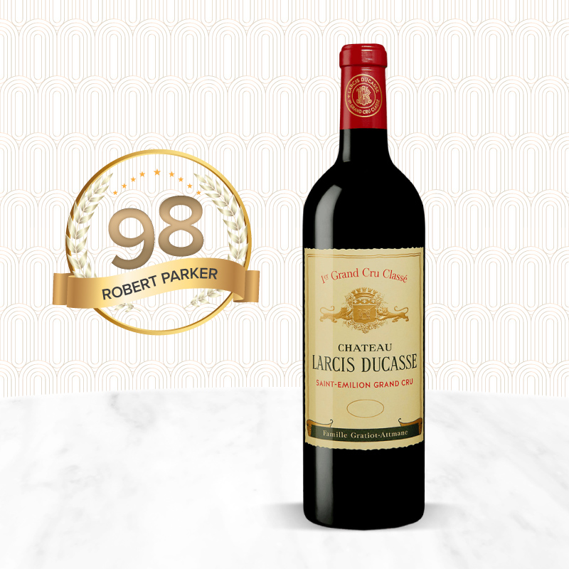 Chateau Larcis Ducasse 2008 赤ワイン 750ml シャトー・ド・リュサック 2008 シャトー元詰 フランス ボルドー