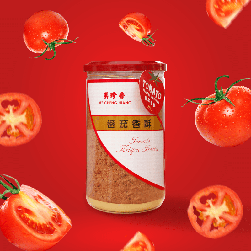 Tomato Krispee Frostee 240g | Bee Cheng Hiang | Asia's Famous Bakkwa